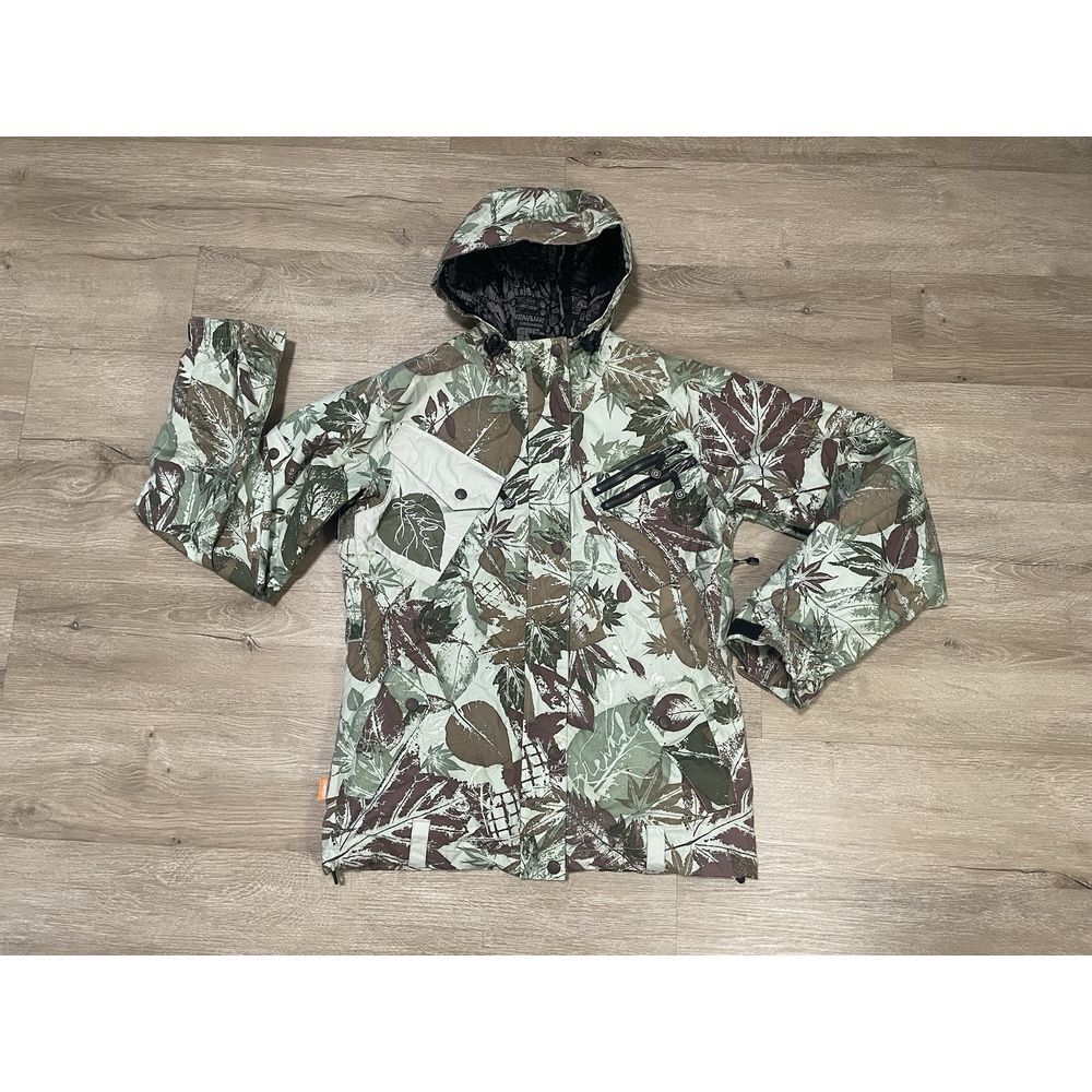 GRENADE Tree Camo Fatigue Project Mens Sz S Green Snowboard Ski Coat